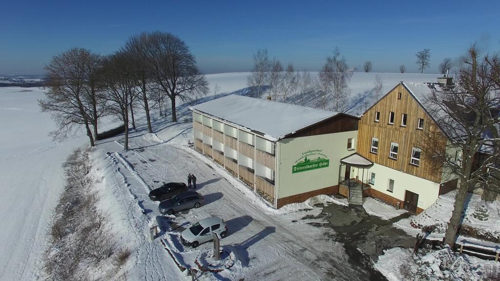 Landgasthof Dittersdorfer Hoehe Amtsberg Eksteriør bilde